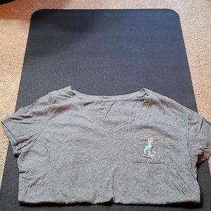 Grey Tshirt with small pocket